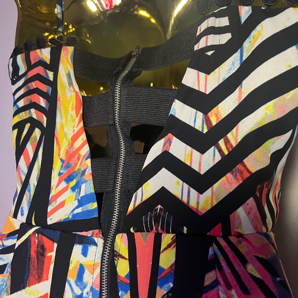 4 x $20 Material girl colorful summer romper size M - Picture 4 of 7